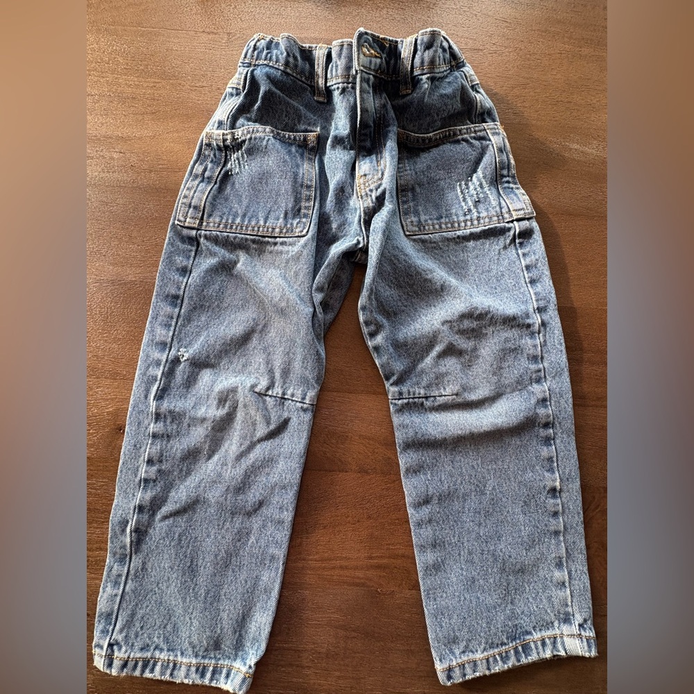 Rylee + Cru Barrel Jeans